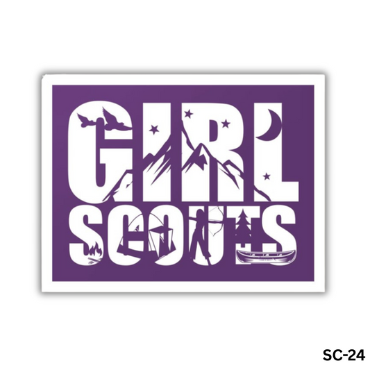GIRL SCOUTS sticker(SC-24)