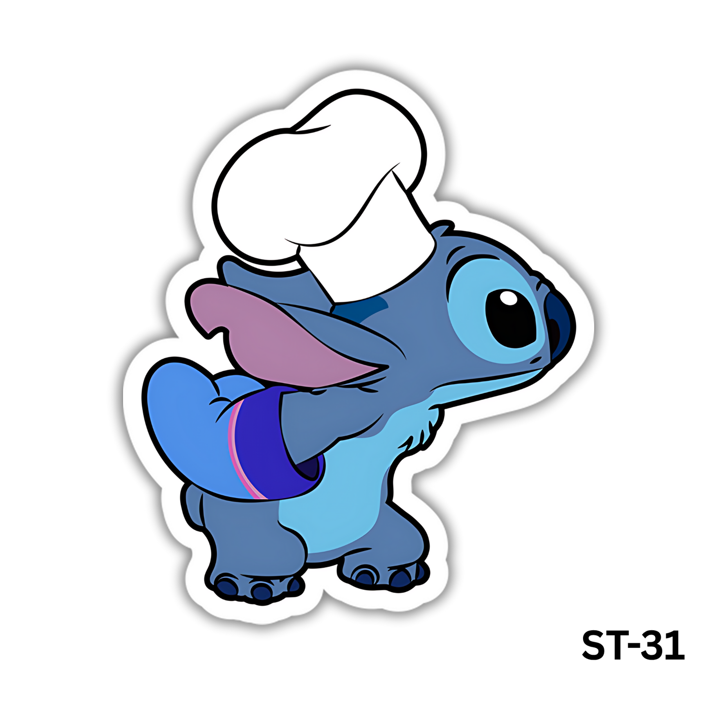 Stitch Chef Sticker (ST-31)